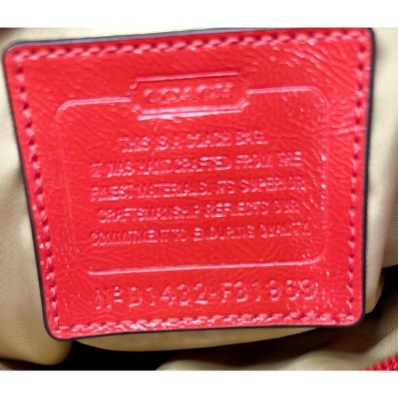 Coach F31963 Getaway Floral Print File Bag - Picture 9 of 10